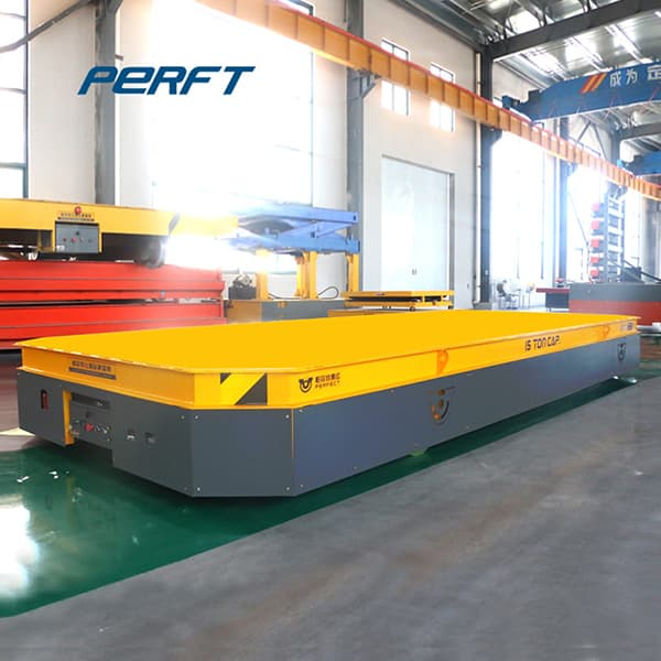 industrial motorized rail cart for steel plant 5 ton